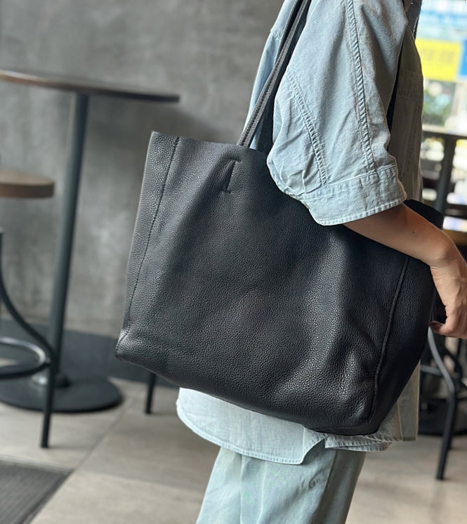 茶|黒|緑|牛革トートバッグ|牛革肩掛けバッグ|ビジネスバッグA4 サイズに対応