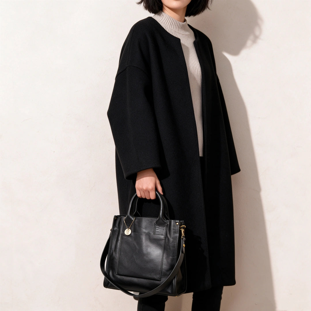 本革 ショルダーバッグ レディース 牛革 斜め掛け 2色展開