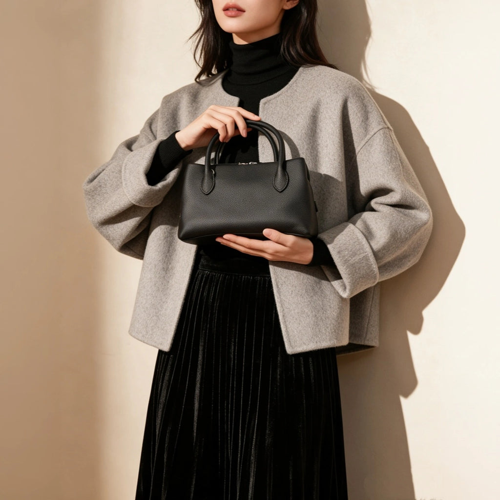 本革3wayハンドバッグ|牛革ショルダー 斜めがけ|全5色展開