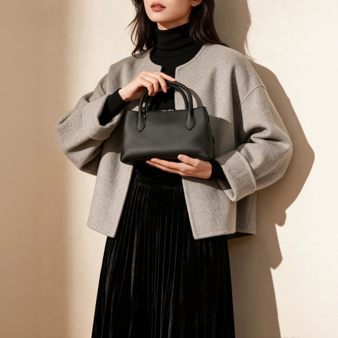 本革3wayハンドバッグ|牛革ショルダー 斜めがけ|全5色展開