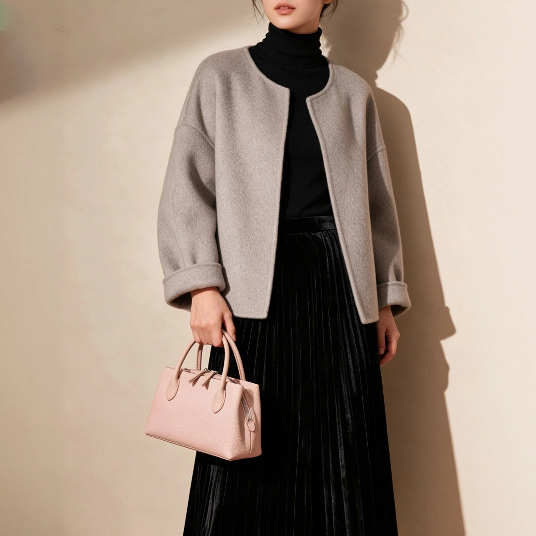 本革3wayハンドバッグ|牛革ショルダー 斜めがけ|全5色展開