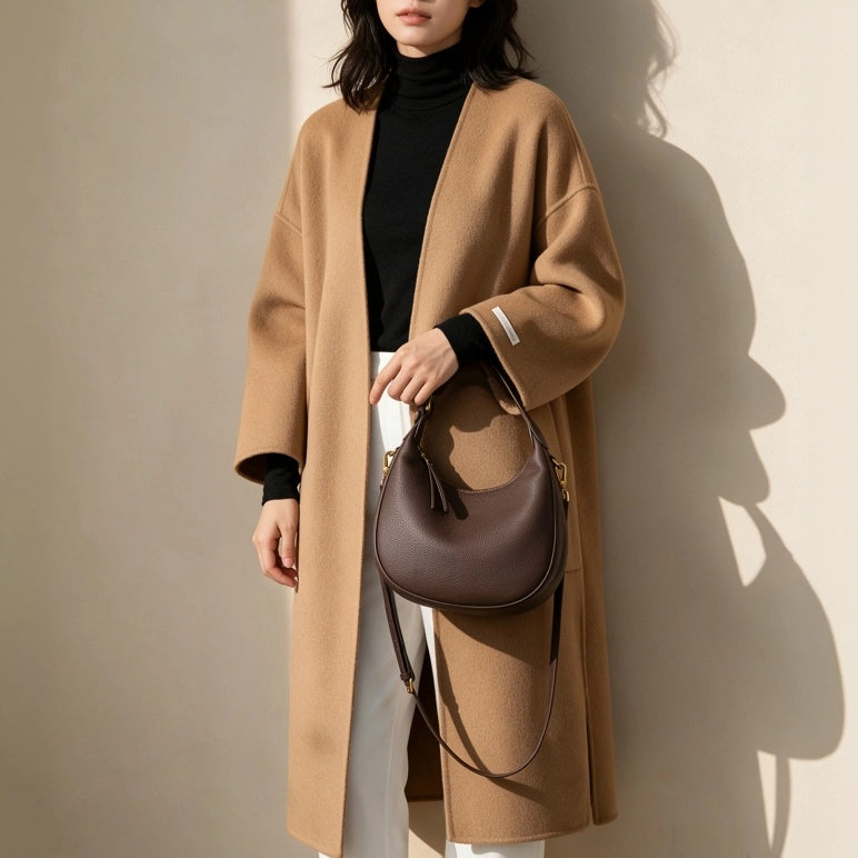 本革 3WAY|ミニボストンバッグ|シンプルヴィンテージ |牛革ハンドバッグ|デイリー|全3色展開