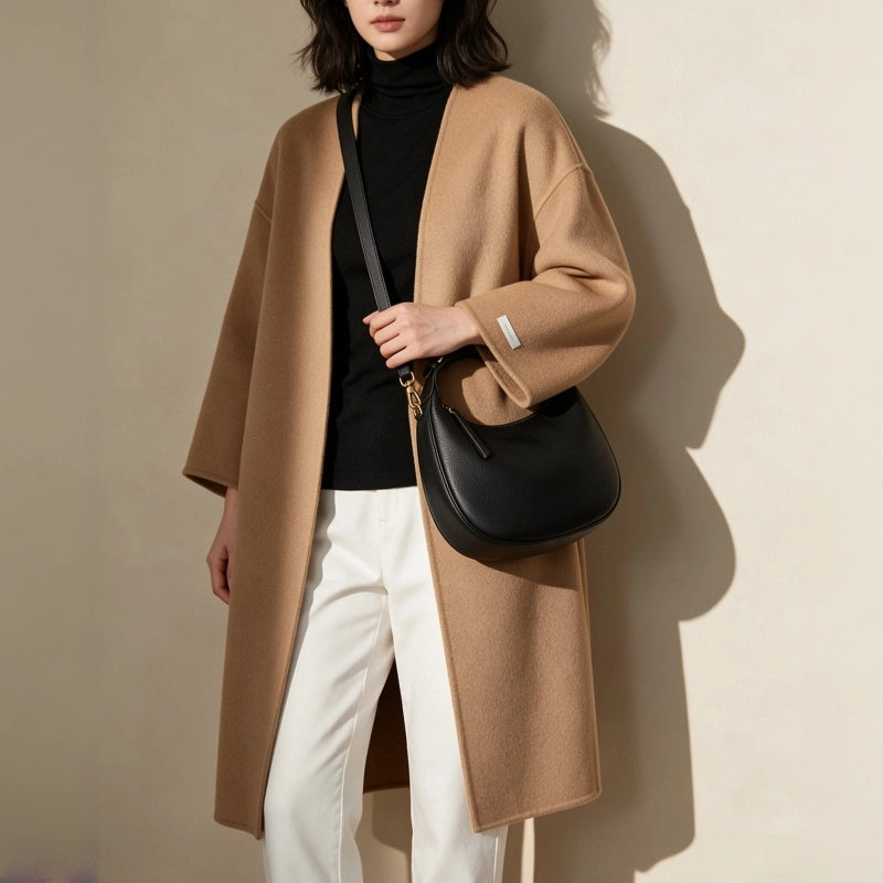 本革 3WAY|ミニボストンバッグ|シンプルヴィンテージ |牛革ハンドバッグ|デイリー|全3色展開