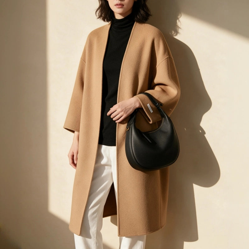 本革 3WAY|ミニボストンバッグ|シンプルヴィンテージ |牛革ハンドバッグ|デイリー|全3色展開
