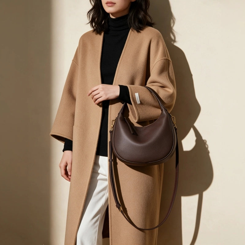 本革 3WAY|ミニボストンバッグ|シンプルヴィンテージ |牛革ハンドバッグ|デイリー|全3色展開