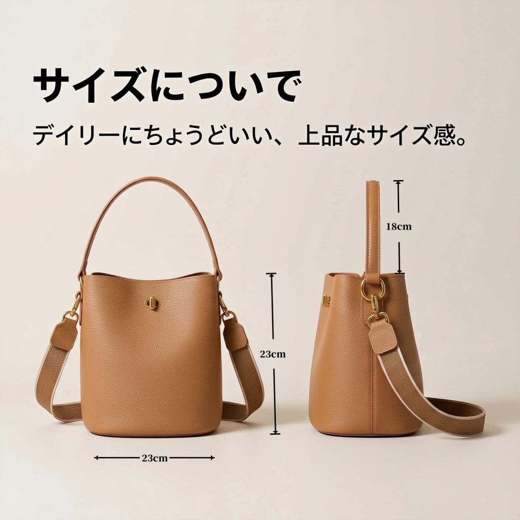 3WAY|本革ハンドバッグ|牛革ショルダーバッグ|6色展開|2本の肩ベルト付属