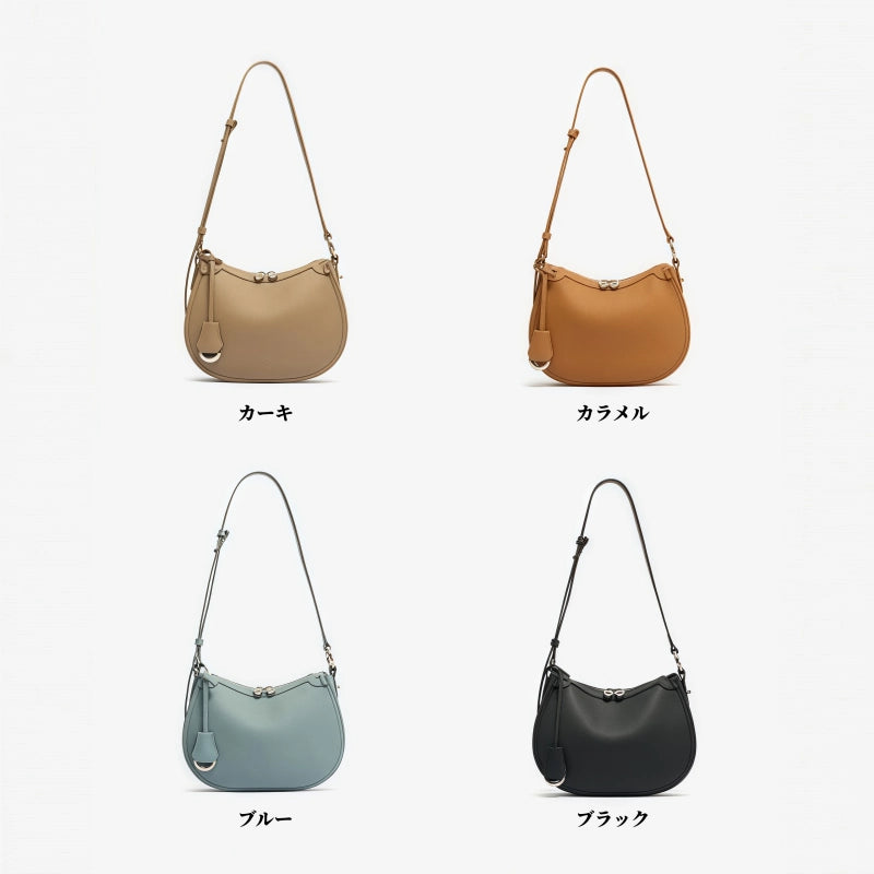 3WAY本革ショルダーバッグ|ハンドバッグ|シンプルヴィンテージ|4色展開