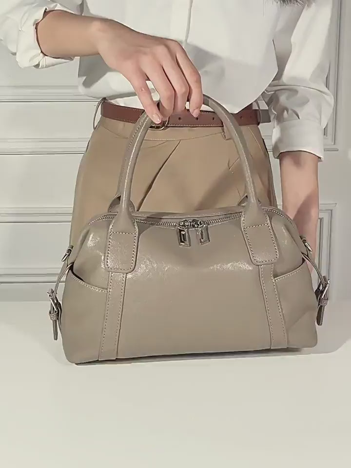 本革ハンドバッグ|ショルダーバッグ|牛革 トートバッグ|レディース|全4色展開|3WAY